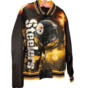 NFL Team Apparel Quilted Jacket - Black